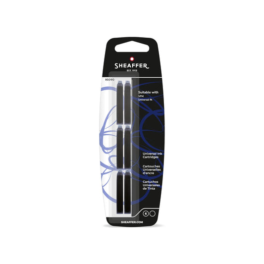 Sheaffer Universal Ink Cartridges Black 93090