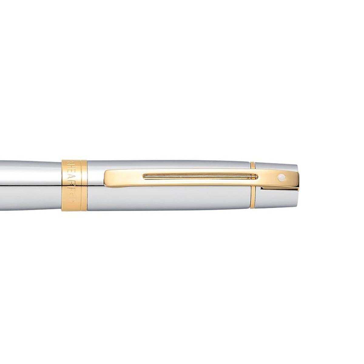 Sheaffer 300 Chrome Gold Trim Rollerball Pen E1934251