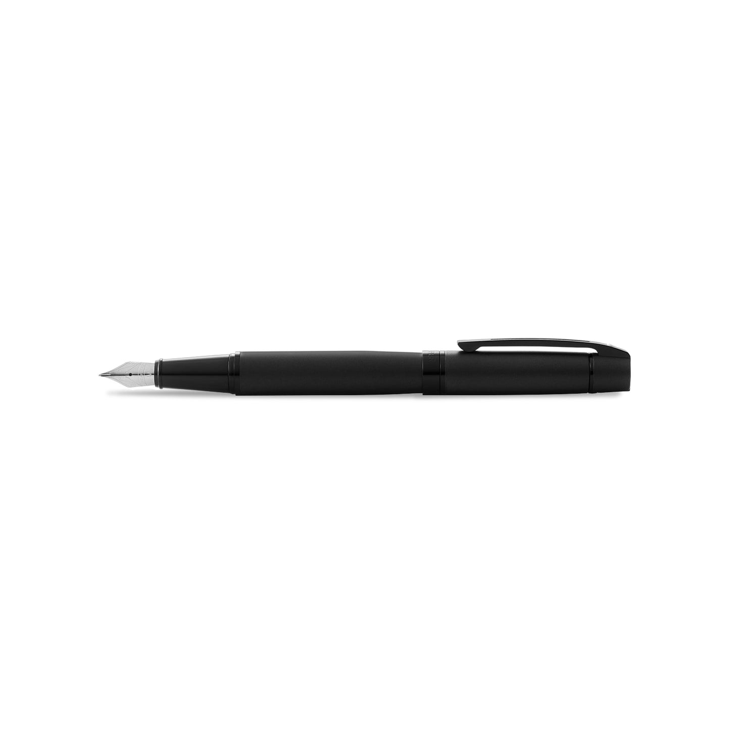 Sheaffer 300 E9343 Matte Black Lacquer with Polished Black Trims Fine F E0934343