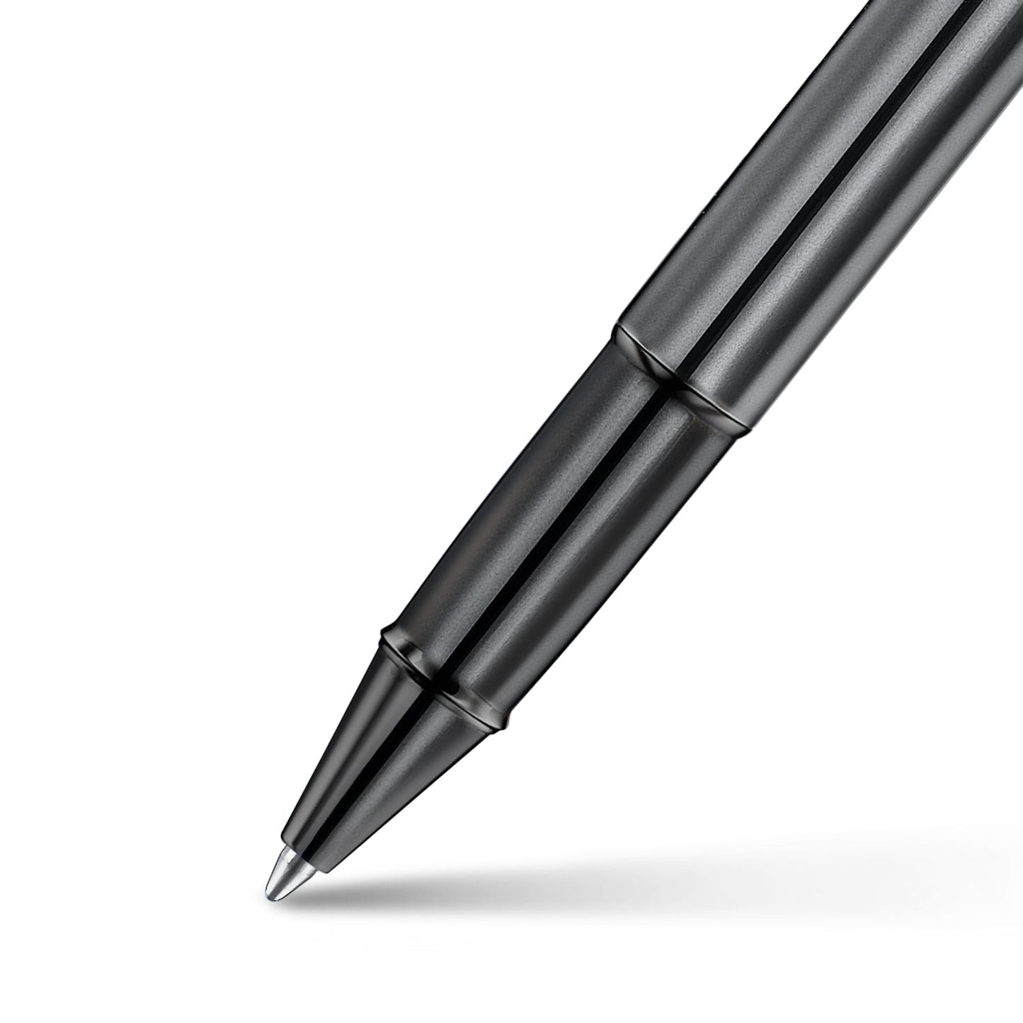 Sheaffer 100 9375 Ionic Gunmetal Grey Rollerball Pen with Shiny PVD Trims E1937551