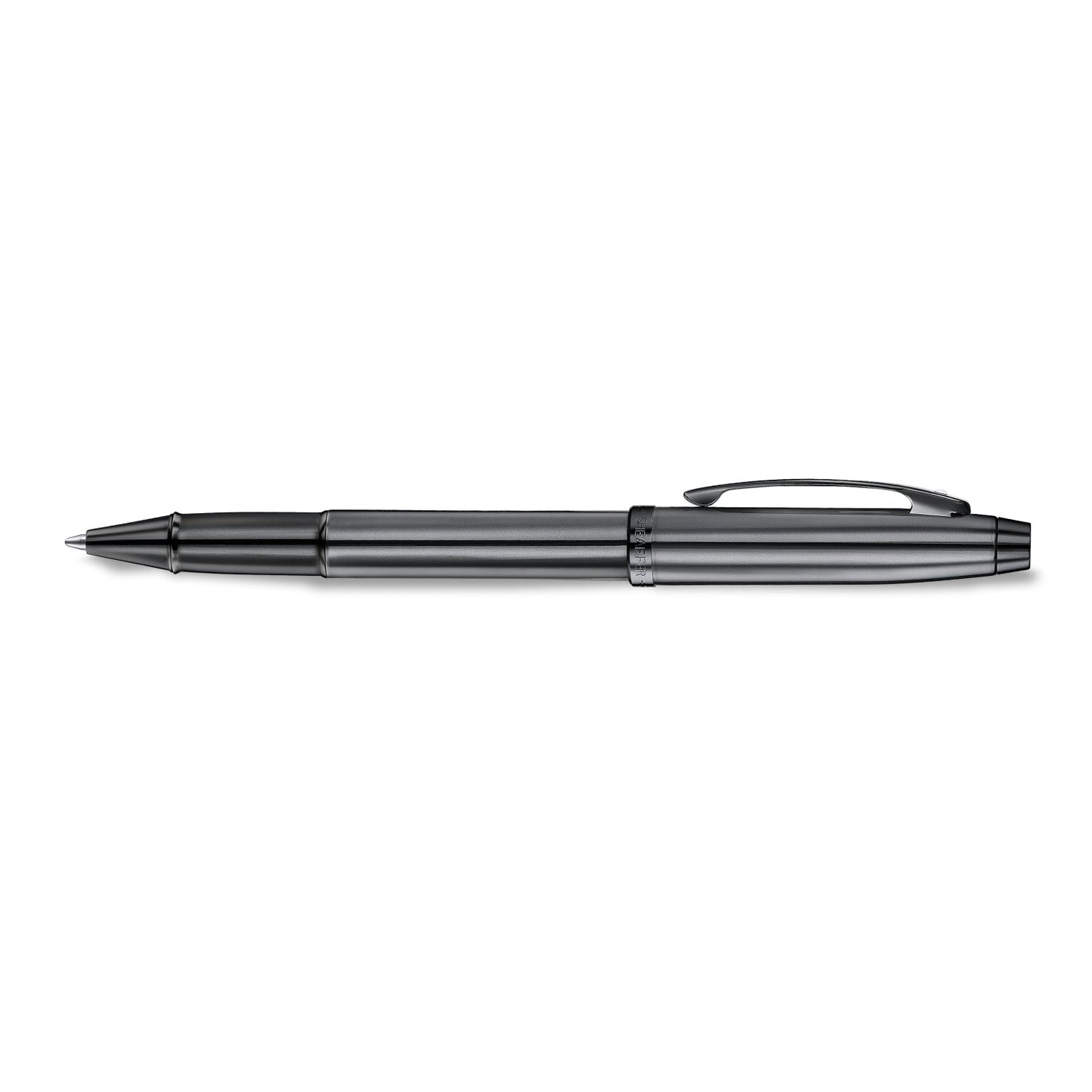 Sheaffer 100 9375 Ionic Gunmetal Grey Rollerball Pen with Shiny PVD Trims E1937551