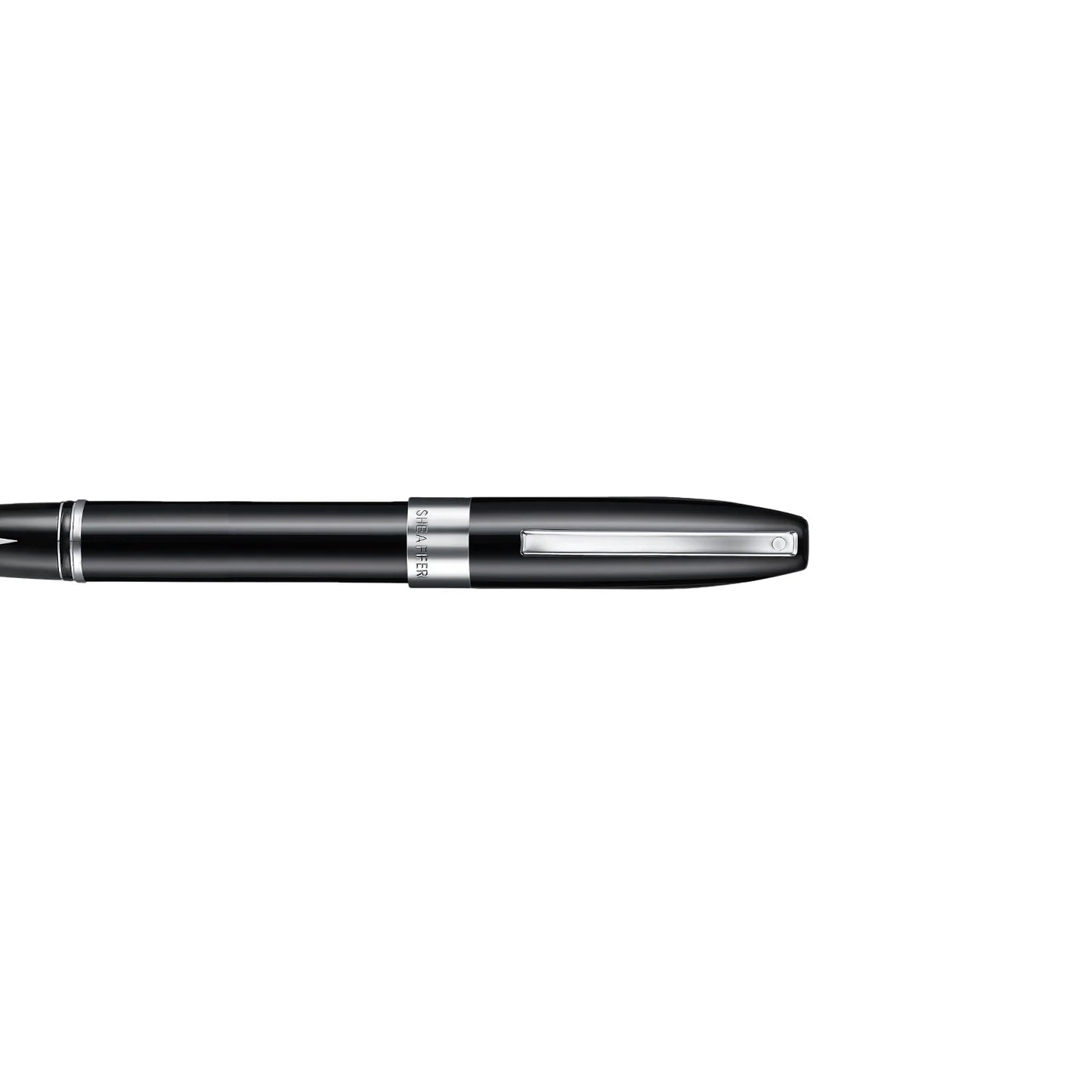 Sheaffer Legacy 9064 Glossy Black Inlaid Nib Fountain Pen with Chrome-Plated Trims, Fine E0906443