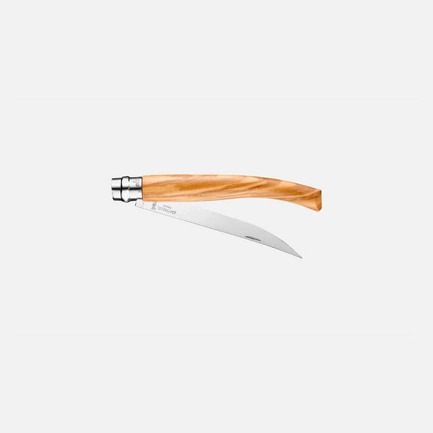 Opinel No.12 Olive Effilé - New version Stainless Steel Pocket Knive 002564