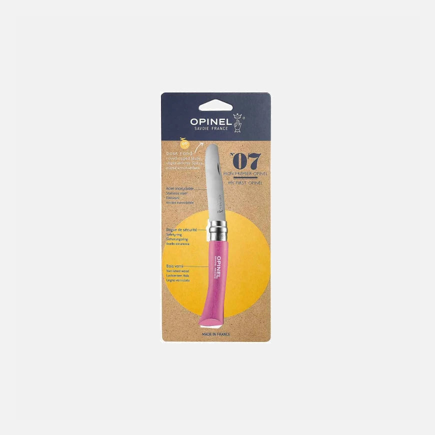 Opinel No.07 My First Opinel Fuchsia 001699