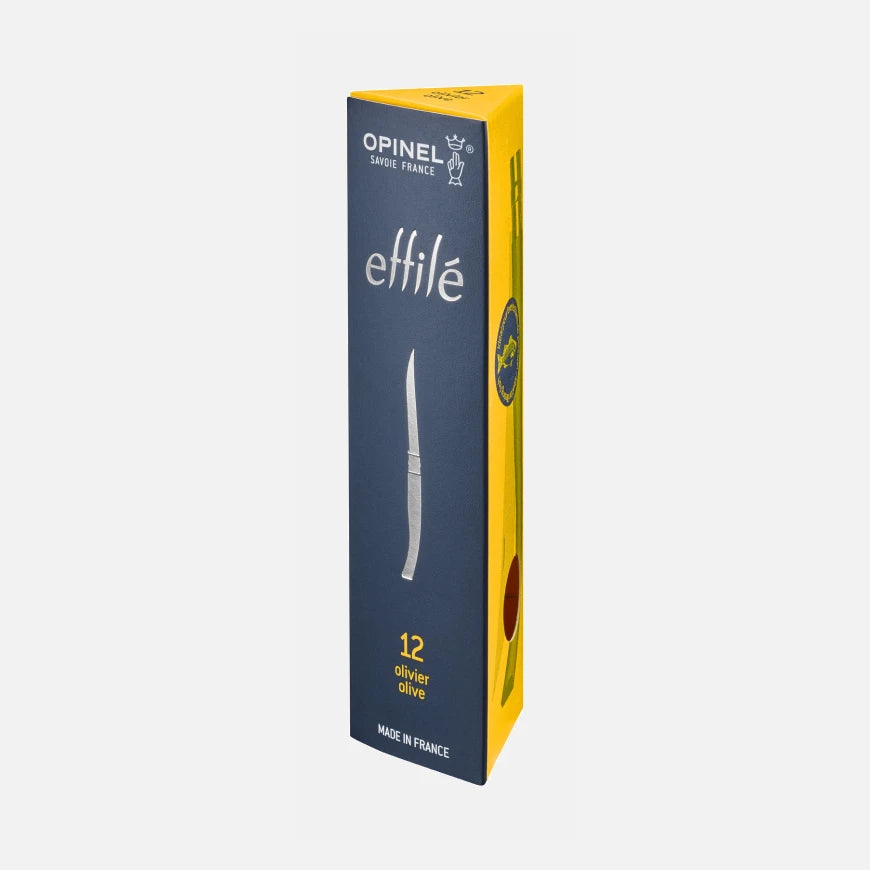 Opinel No.12 Olive Effilé - New version Stainless Steel Pocket Knive 002564