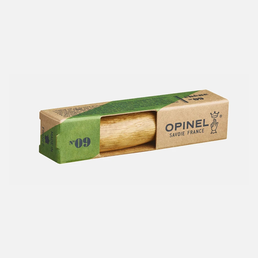 Opinel No.09 Oak Wood Stainless Steel Folding Knife 002424