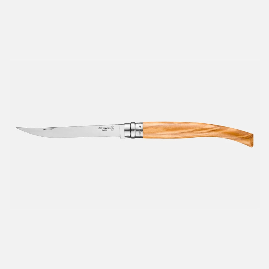 Opinel No.12 Olive Effilé - New version Stainless Steel Pocket Knive 002564
