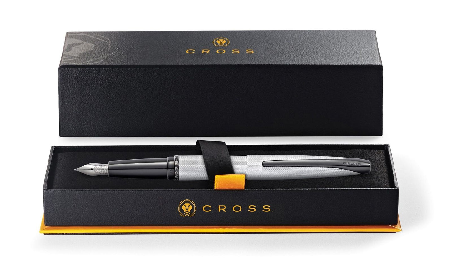 Cross ATX Brushed Chrome Fine Nib Fountain Pen 886-43FS