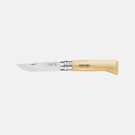 Opinel No.08 Stainless Steel Folding Knife 123080