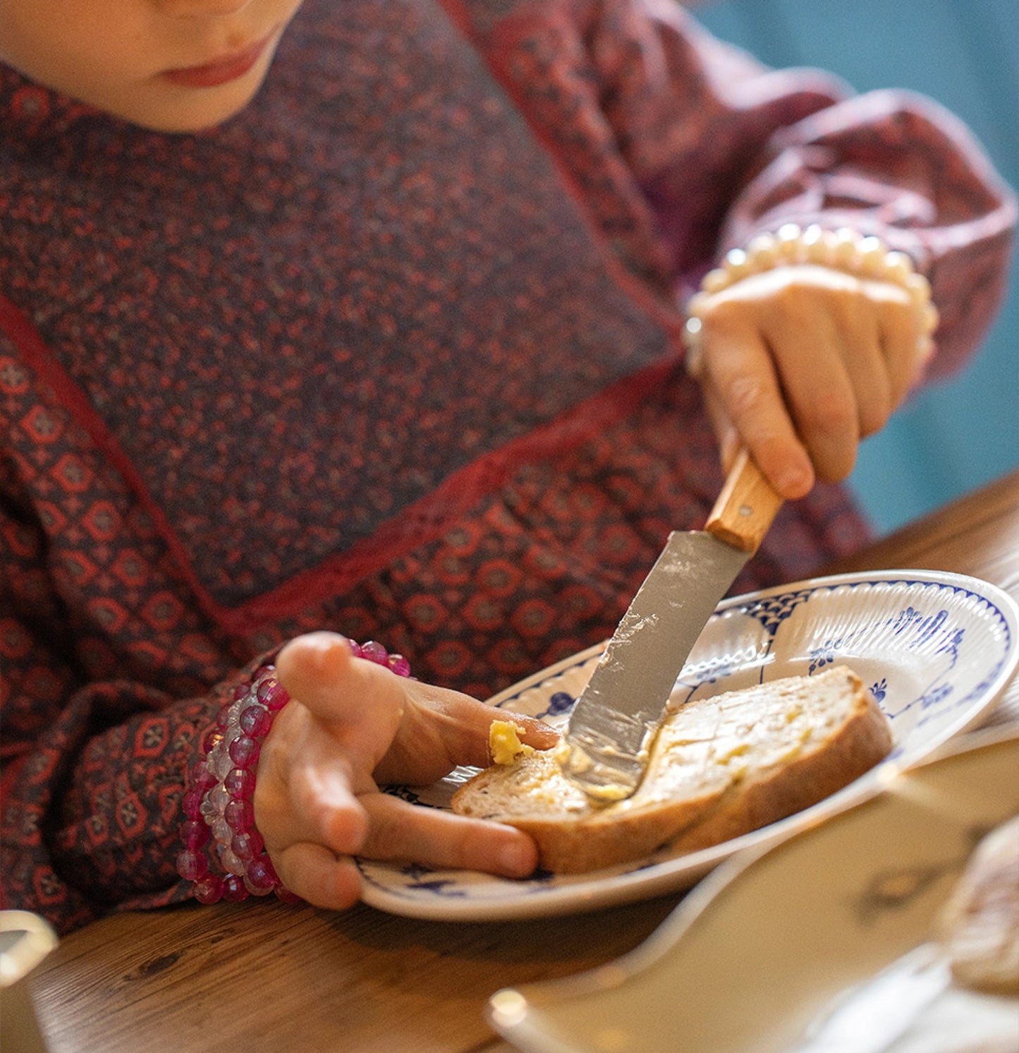 Opinel Brunch & Breakfast Spreading Natural Beech Knife 002175