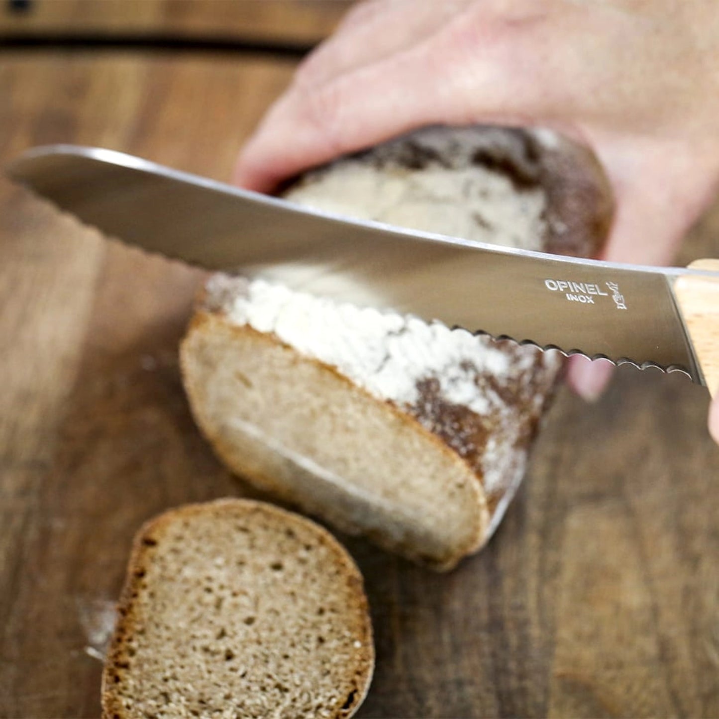 Opinel N°116 Parallèle Serrated 8" Bread Knife 001816