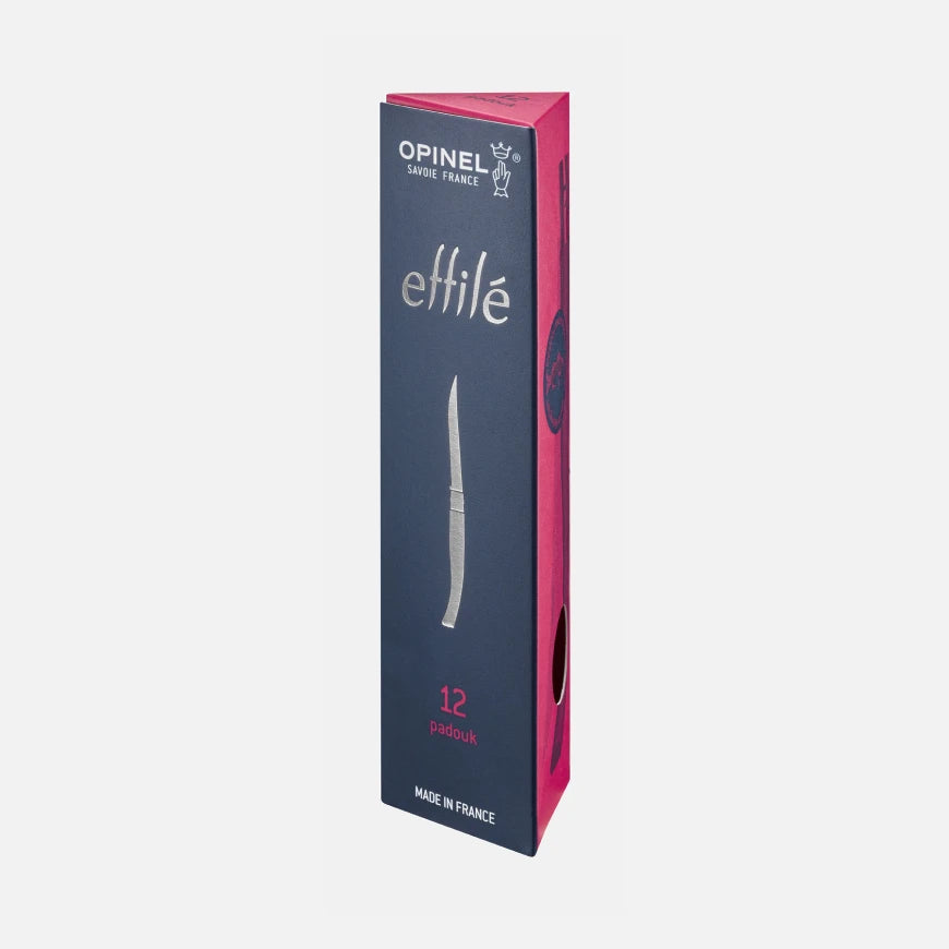 Opinel No.12 Padouk Effilé - New version Stainless Steel Pocket Knive 002556