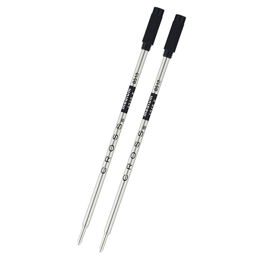 Cross Ballpoint Pen Refill - Black - Medium - Dual Pack 8513-2