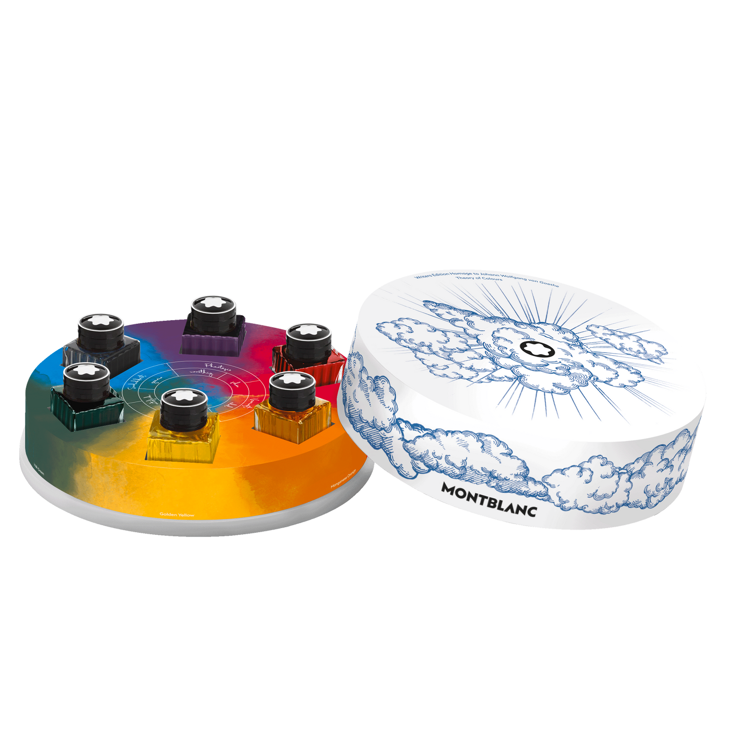Montblanc Ink Bottles Set, Writers Edition Homage to Johann Wolfgang von Goethe - 6x30ml 134526