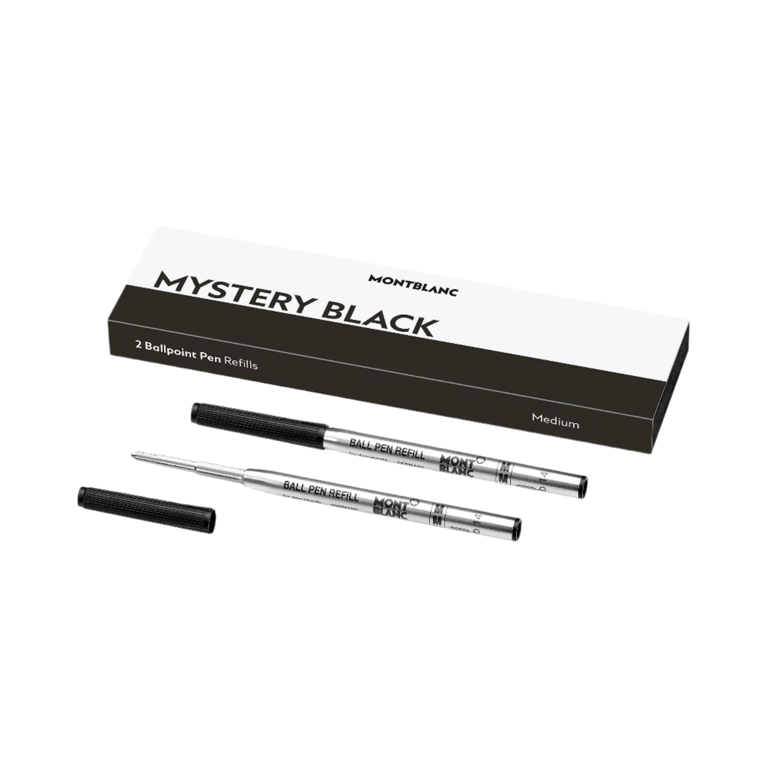 Montblanc Refill Ballpoint Medium 2x1 Mystery Black 128211