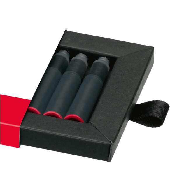Montblanc Ink Cartridges Modena Red 1Pack=8Cartridges 128205 ...