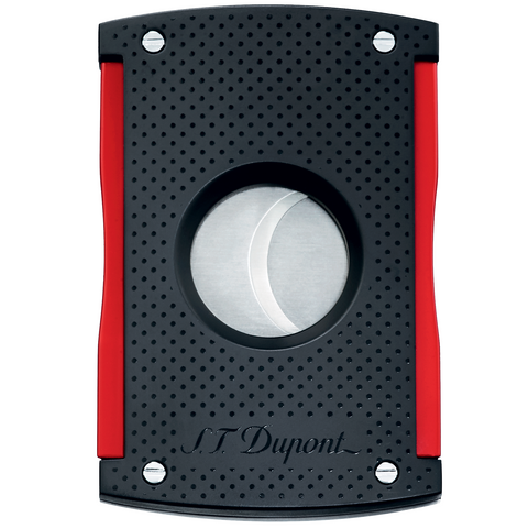 S.T. Dupont MaxiJet Cigar Cutter, Matte Black Punched Effect 3260 (003260)