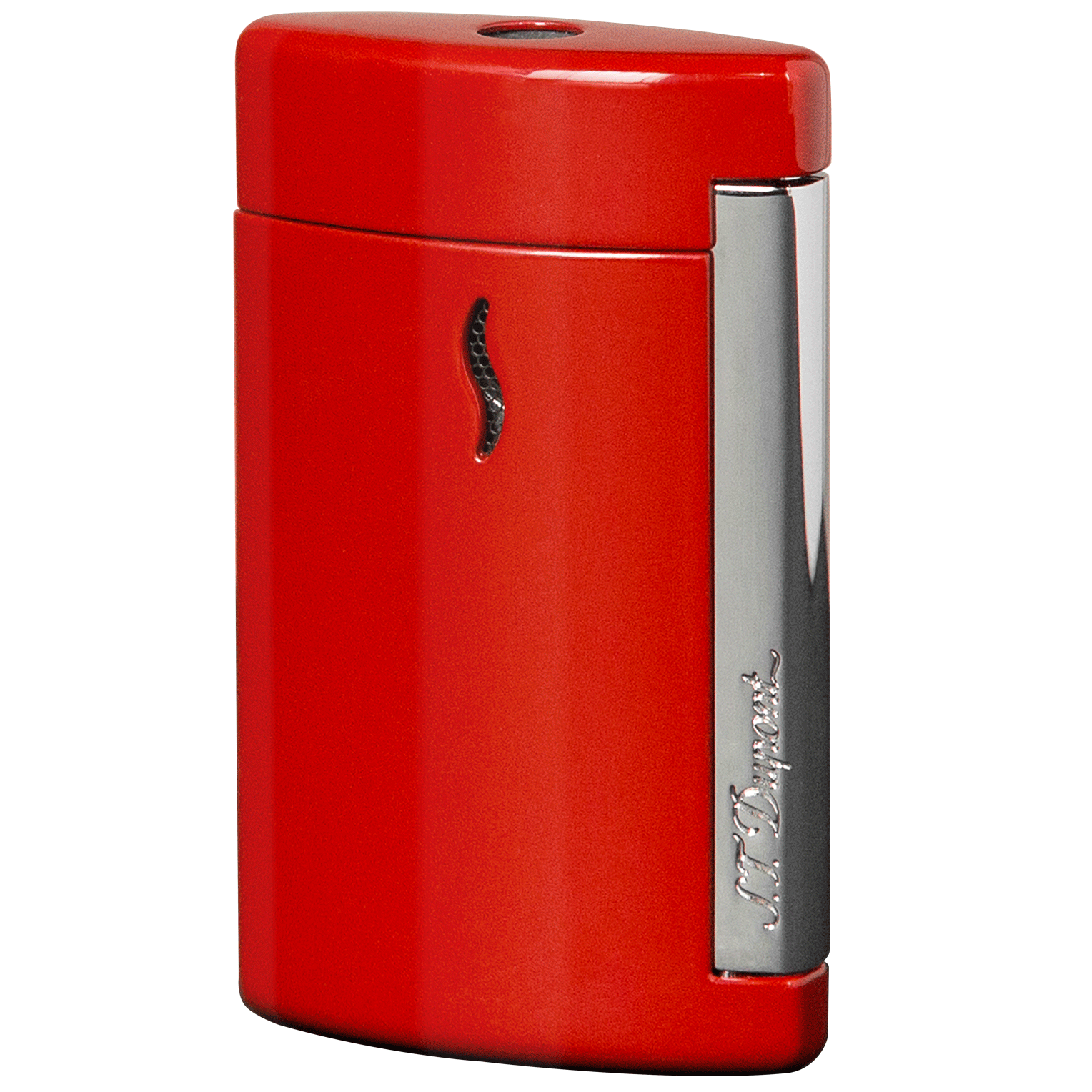 S.T. Dupont Minijet torch Lighter Red Chrome 10505