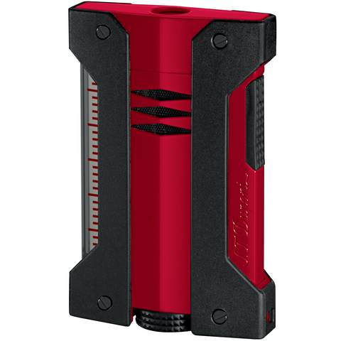 S.T. Dupont Defi Extreme Single Torch Red and Black Cigar Lighter 21402