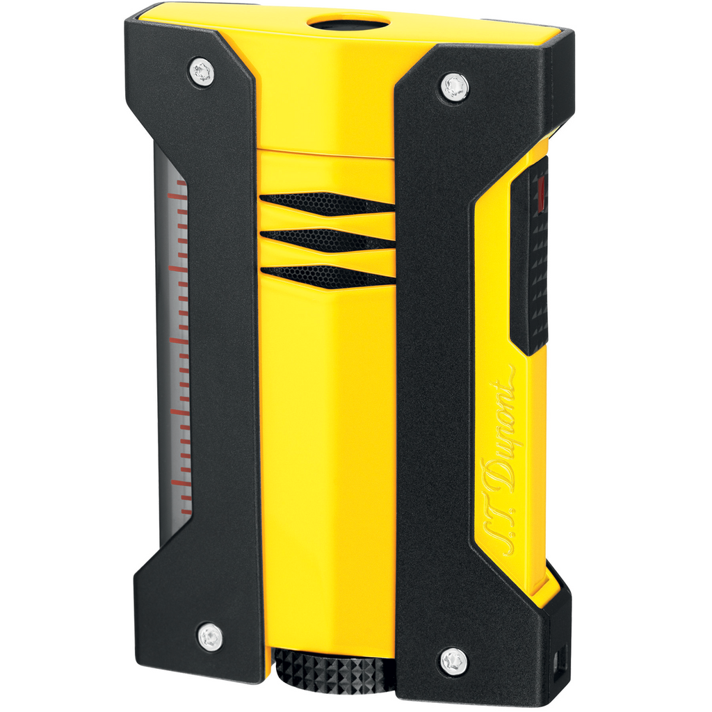 S.T. Dupont Defi Extreme Single Torch Flame Lighter Yellow 21405
