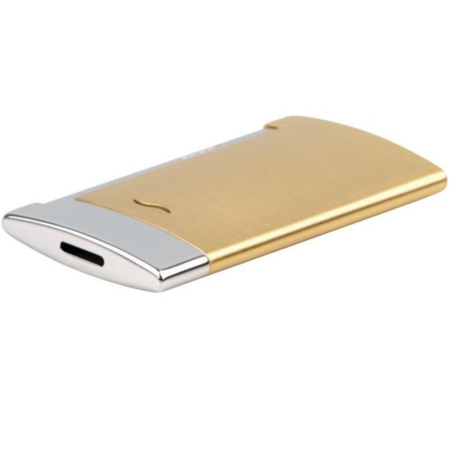 S.T. Dupont Slim 7 Brushed Gold Flat Flame Lighter 27703