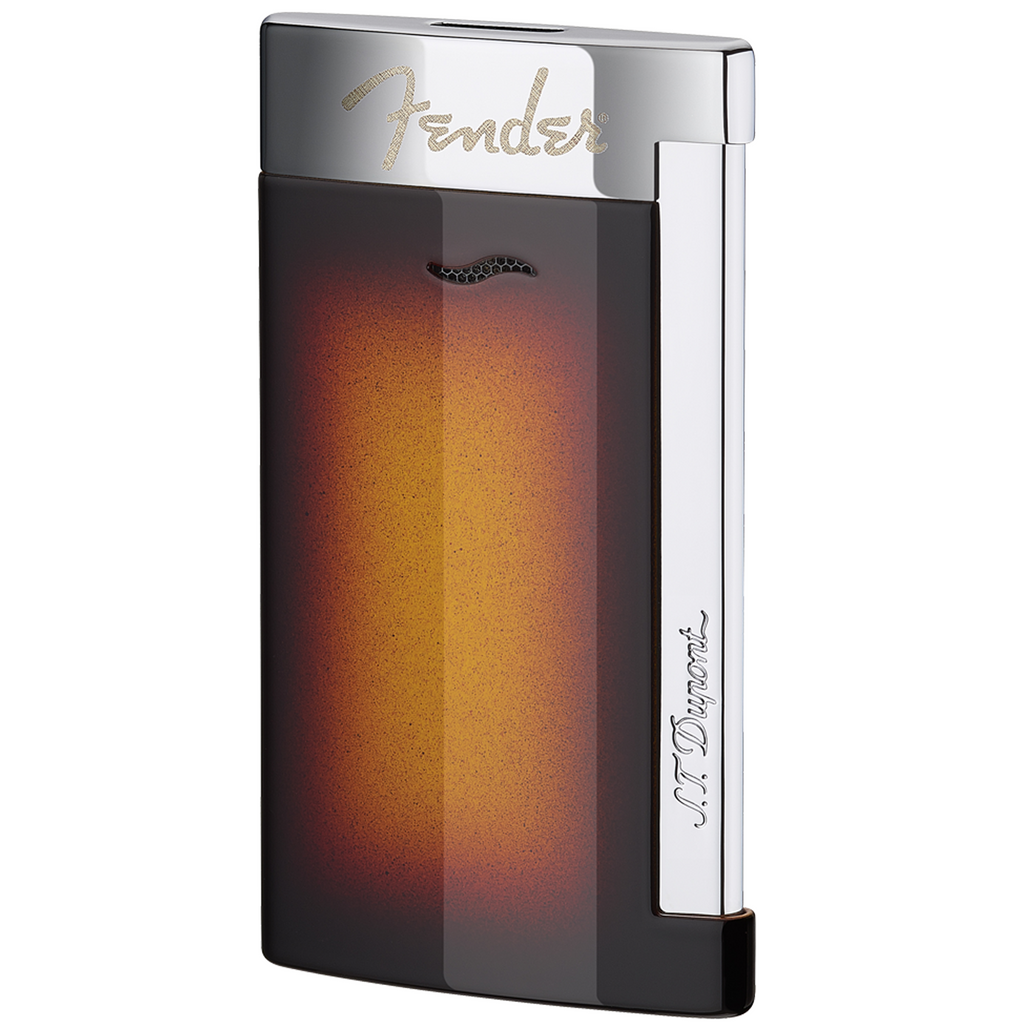 S.T. Dupont Slim7 Fender Lighter, Lacquer, Brown, Limited edition, 27770
