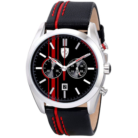 Ferrari Men's 0830177 D50 Analog Display Quartz Black Watch