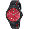 Ferrari Men's 0830219 Pit Crew Analog Display Quartz Black Watch