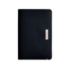 S.T. Dupont Défi Carbone Leather Wallet, Black, 7 Cards, RFID Protection 170015