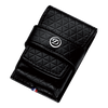 S.T. Dupont Black Fire Head Leather Lighter Case For Ligne 2, 180096