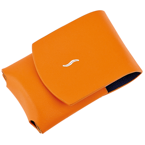 S.T. Dupont Orange Leather Case For Minijet Lighter 183052