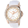 Juicy Couture Women's 1901060 Stella White Embossed Leather Strap Watch