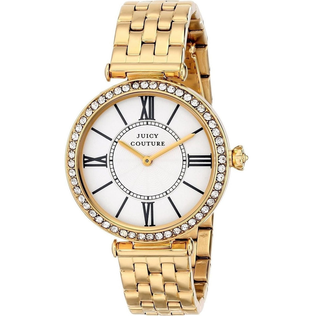 Juicy Couture Women's 1901127 J Couture Goldplated Stainless Steel Watch
