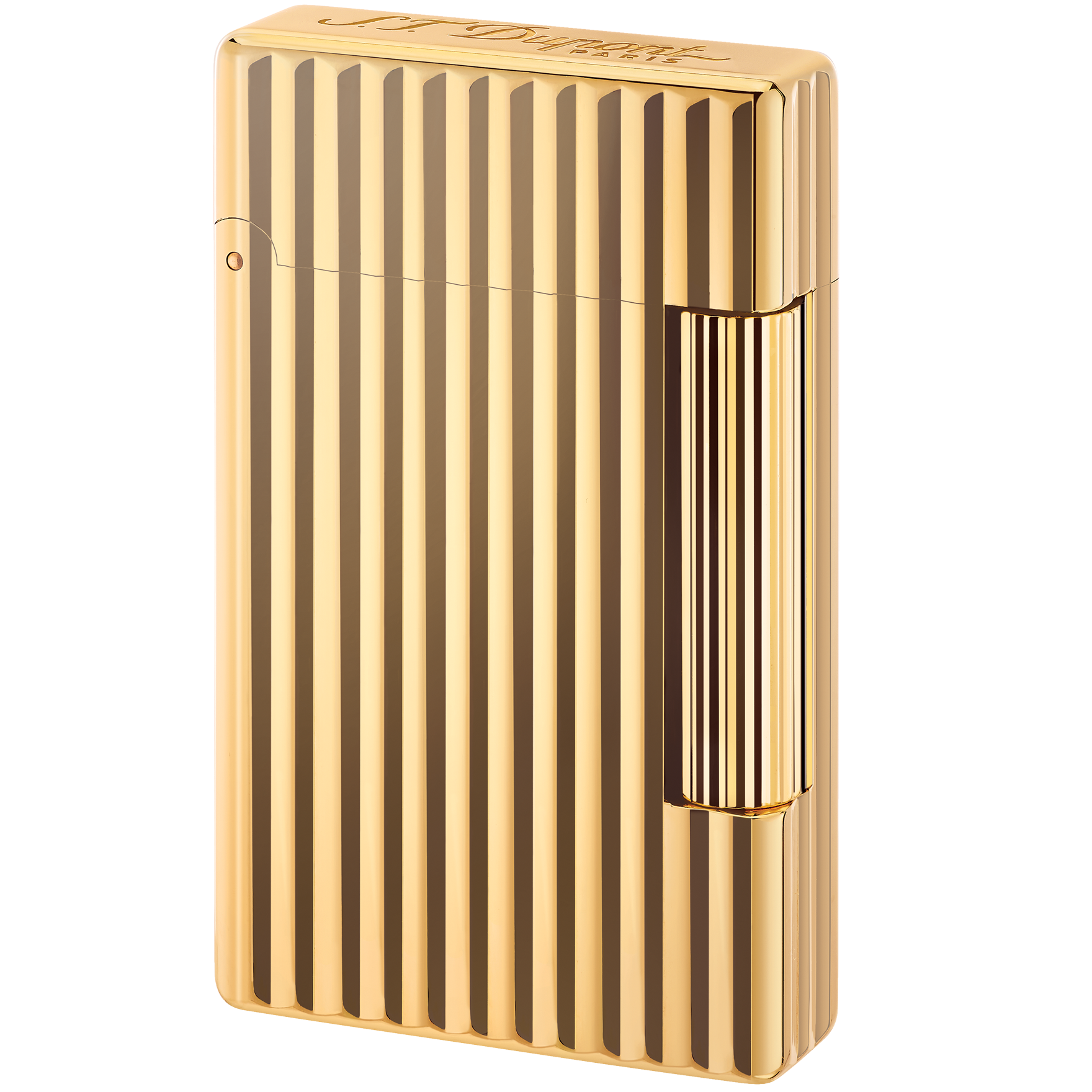 S.T. Dupont Initial Line Golden Bronze Finish Flint Lighter Gold 20803 (020803)