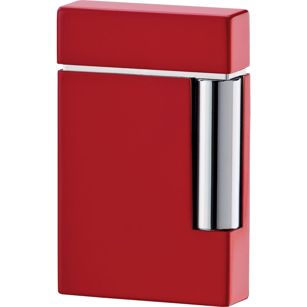 ST Dupont Ligne 8 Red Lacquer Traditional Flame Lighter 25102