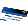 Montblanc 2 Ballpoint Pen Refill - Pacific Blue 116213