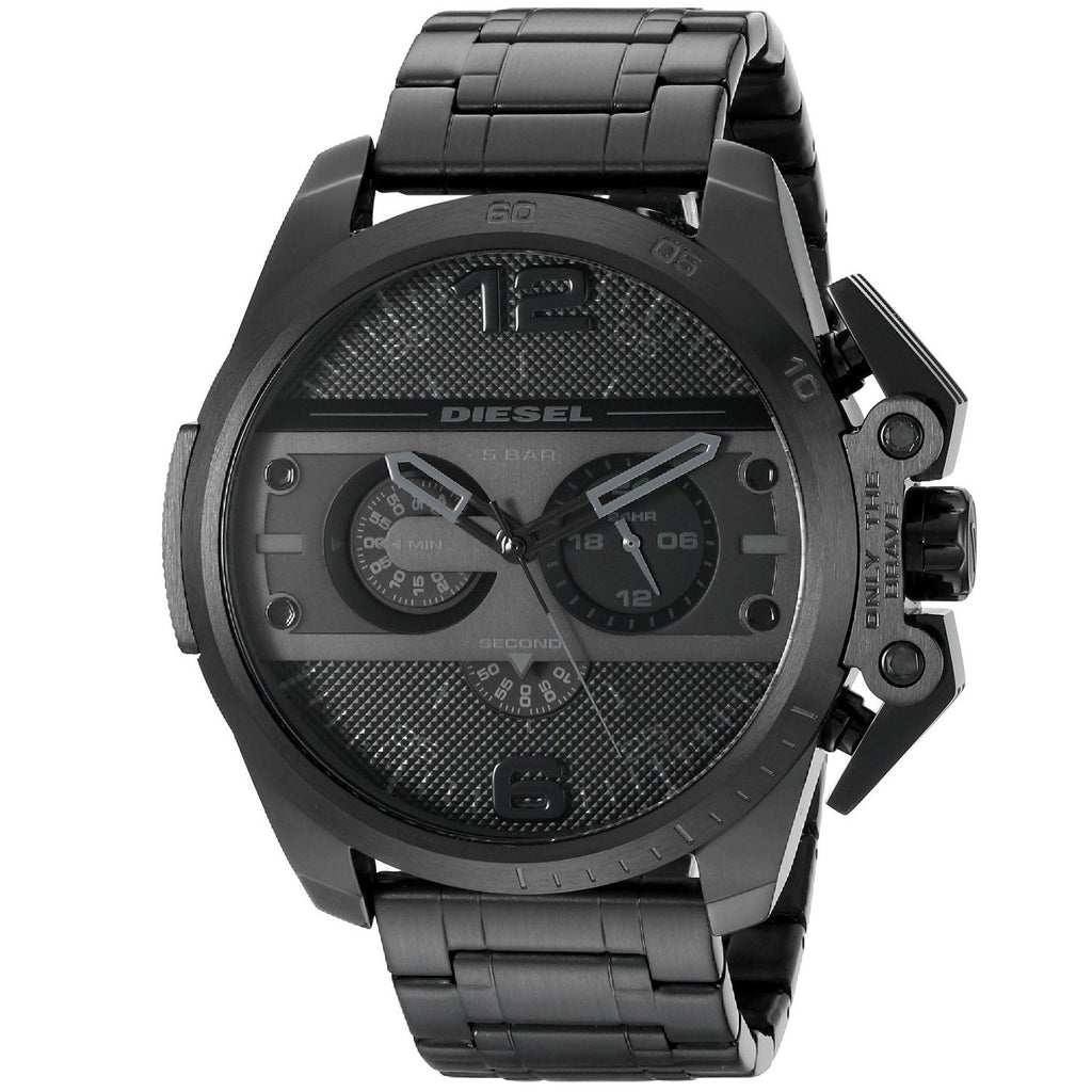 Diesel Men's DZ4362 'Ironside' Chronograph Black Stainless Steel Watch