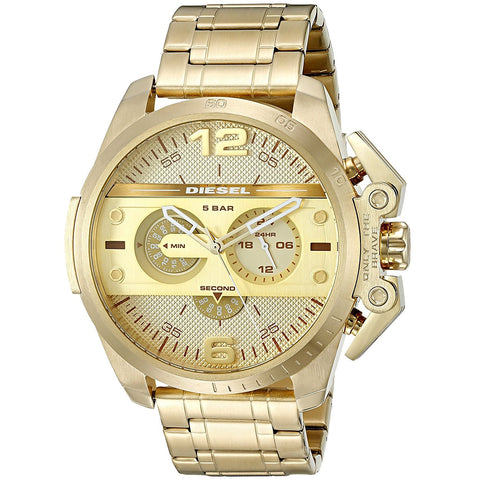 Diesel Men's DZ4377 Ironside Gold Watch