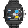 Diesel Men's DZ7325 'Mothership' Black Chronograph Stainless Steel Watch