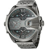 Diesel Men's DZ7372 'Uber Chief' 4 Time Zones Black Stainless Steel Watch