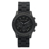 Michael Kors Unisex MK5512 Black Silicone Quartz Watch Black Dial