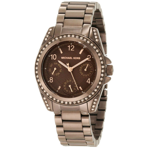 Michael Kors Women's MK5614 Espresso Chronograph Chocolate Watch