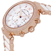Michael Kors Women's MK5774 Parker Rose Gold-Tone White Watch