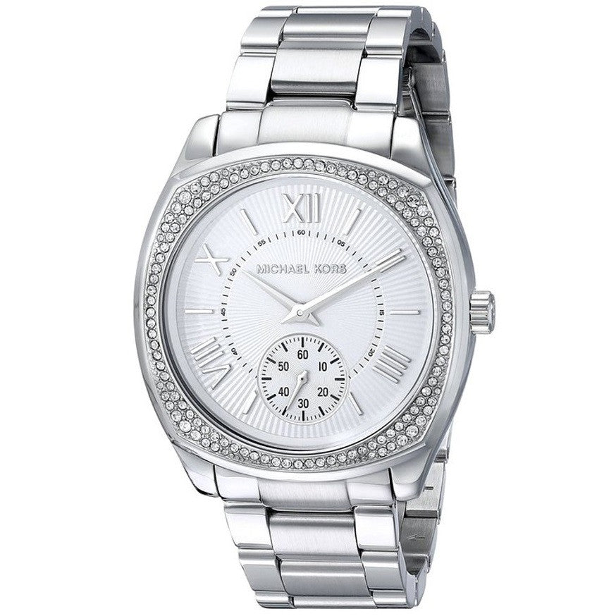 Michael Kors Women's MK6133 'Bryn' Crystal Stainless Steel Watch