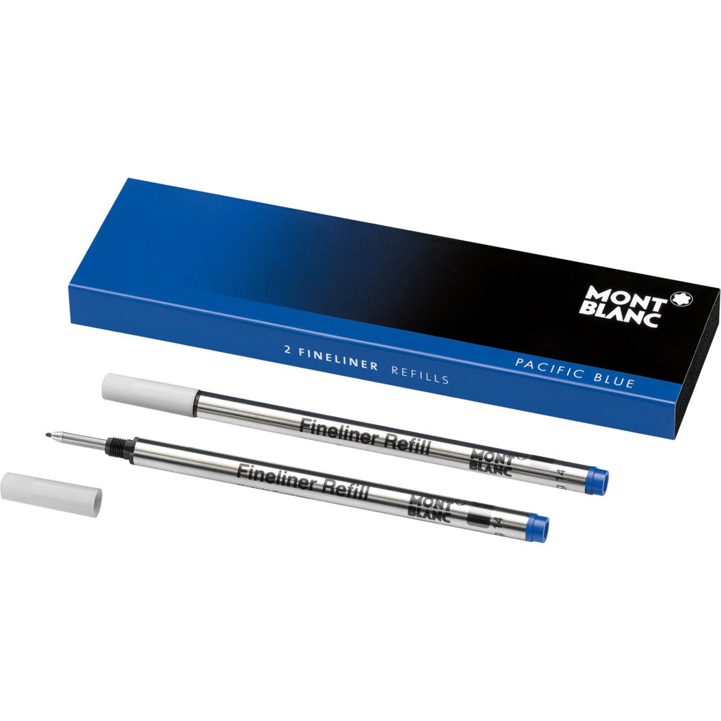 Montblanc 2 Fineliner Refills Pacific Blue 105171