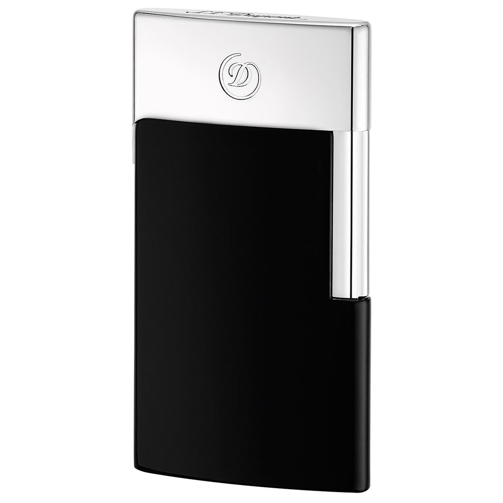 S.T. Dupont E Slim Electronic Rechargeable Black Lighter 027004