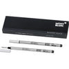 Montblanc Fineliner Refills Medium Mystery Black - Pack of 2 (110149)